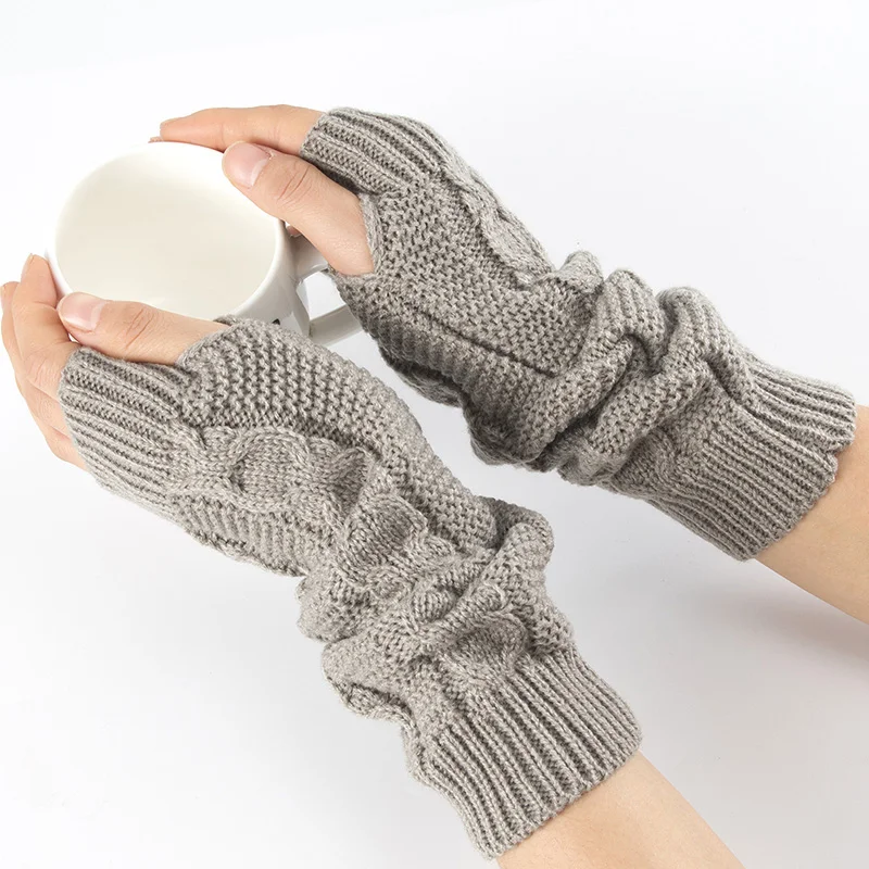 Winter Long Elbow Gloves Fingerless Gloves Casual Jacquard Knitted Mitten Ladies Wrist Arm Warmer Sleeve Knitting Elbow Glove 
Winter Long Elbow Gloves Fingerless Gloves Casual Jacquard Knitted Mitten Ladies Wrist Arm Warmer Sleeve Knitting Elbow Glove