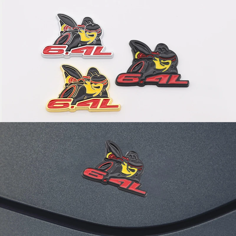 For SCATPACK bee car label 6.4L bee car sticker 6.4l bee side standard modified metal tail car sticker
For SCATPACK bee car label 6.4L bee car sticker 6.4l bee side standard modified metal tail car sticker