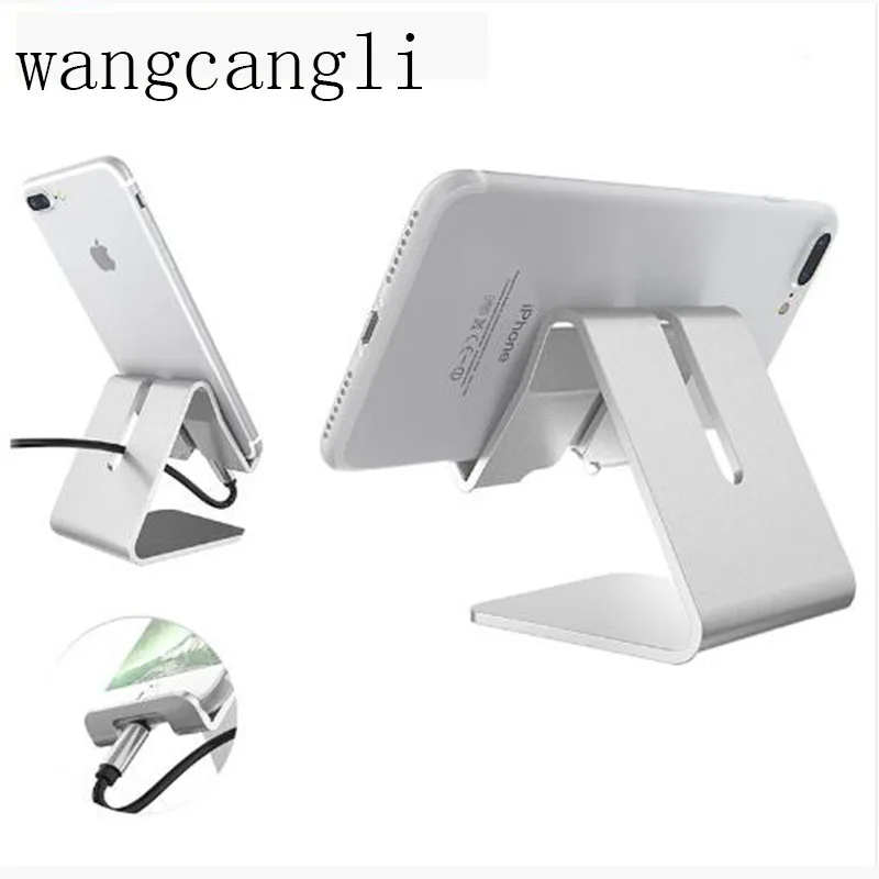 Universal desktop tablet stand shockproof metal phone holder durable aluminum mobile telephone | Мобильные телефоны и