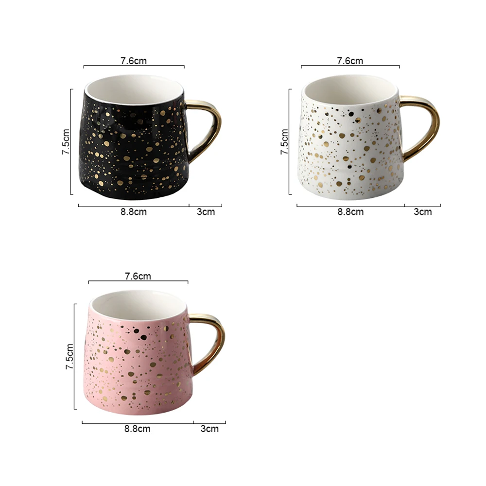 350ML Ceramic Coffee Mug Milk Cup Lemon Cup Home Drinkware Starry Sky Pattern Teacup Simple and Creative Mugs Unique Gift
350ML Ceramic Coffee Mug Milk Cup Lemon Cup Home Drinkware Starry Sky Pattern Teacup Simple and Creative Mugs Unique Gift