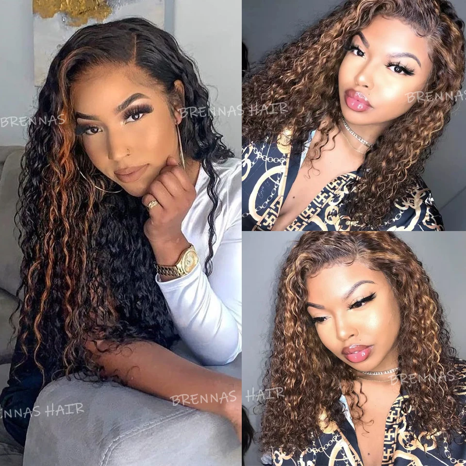 Ombre P1b/30 Curly Lace Wig T Part Lace Wig Baby Hair Brazilian Remy Human Hair Wig Pre Plucked 13X1 Glueless Wig For Women
Ombre P1b/30 Curly Lace Wig T Part Lace Wig Baby Hair Brazilian Remy Human Hair Wig Pre Plucked 13X1 Glueless Wig For Women