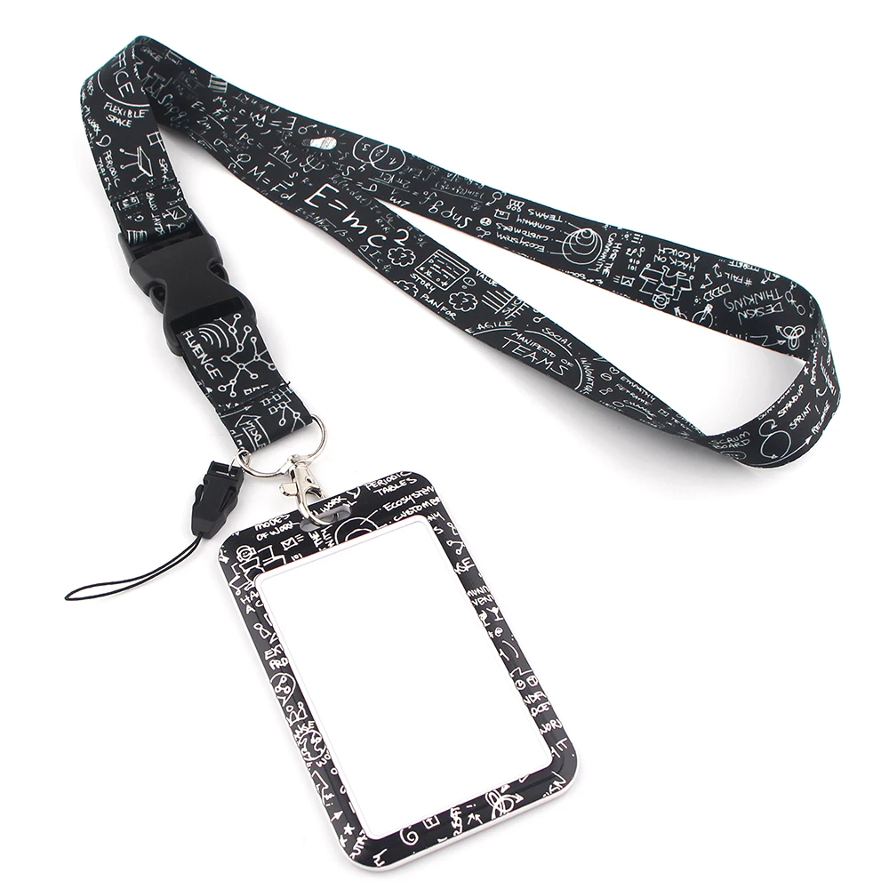 DL998 Mathematical Formula Lanyard for Key Neck Strap For Card Badge Gym Lanyard Key Necklace DIY Hang Rope Necklace 
DL998 Mathematical Formula Lanyard for Key Neck Strap For Card Badge Gym Lanyard Key Necklace DIY Hang Rope Necklace