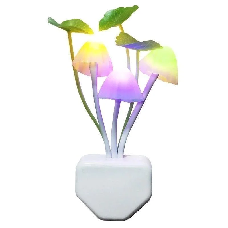 Mushroom Night Light LED Light Control Night Automatic Switch Lotus Leaf Bedside Lamp Luminous Decorative Wall Lamp Color B5352
Mushroom Night Light LED Light Control Night Automatic Switch Lotus Leaf Bedside Lamp Luminous Decorative Wall Lamp Color B5352