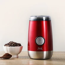 Hero grinder electric household coffee bean grinder small portable coffee machine stainless steel mill