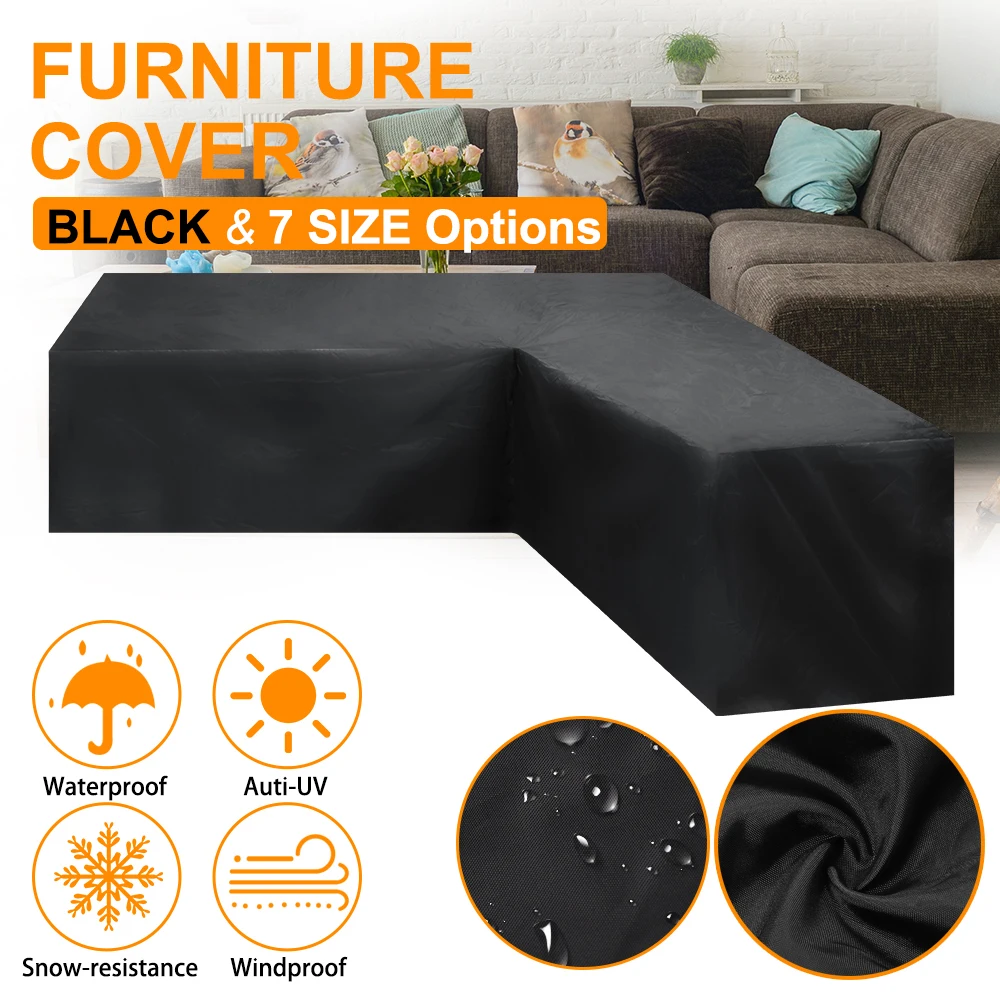 210D Oxford Cloth All-Purpose Cover Waterproof Dust 3-seater Couch Cover for Corner Sofas Furniture Sofa Covers for Living Room
210D Oxford Cloth All-Purpose Cover Waterproof Dust 3-seater Couch Cover for Corner Sofas Furniture Sofa Covers for Living Room