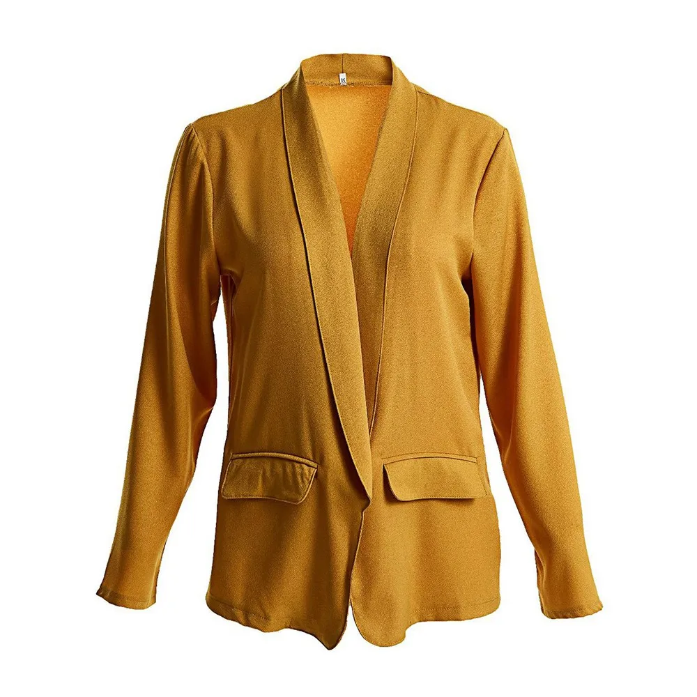 Nice Pop Fashionable Business Jacket for Women Business Suit Long Sleeve Jacket Thin Thin Thin Jacket Jacket Sports Jacket
Nice Pop Fashionable Business Jacket for Women Business Suit Long Sleeve Jacket Thin Thin Thin Jacket Jacket Sports Jacket