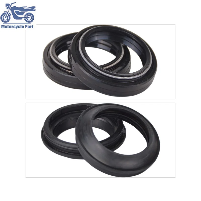 

41x53x8 41 53 8 Oil Seal & Dust Cover For Kawasaki KR250 KR1 KR1S EN500 ZX 6R ZX-6R ZX 636 ZXR 750R ZXR750R Z650 Z750 1989-2017