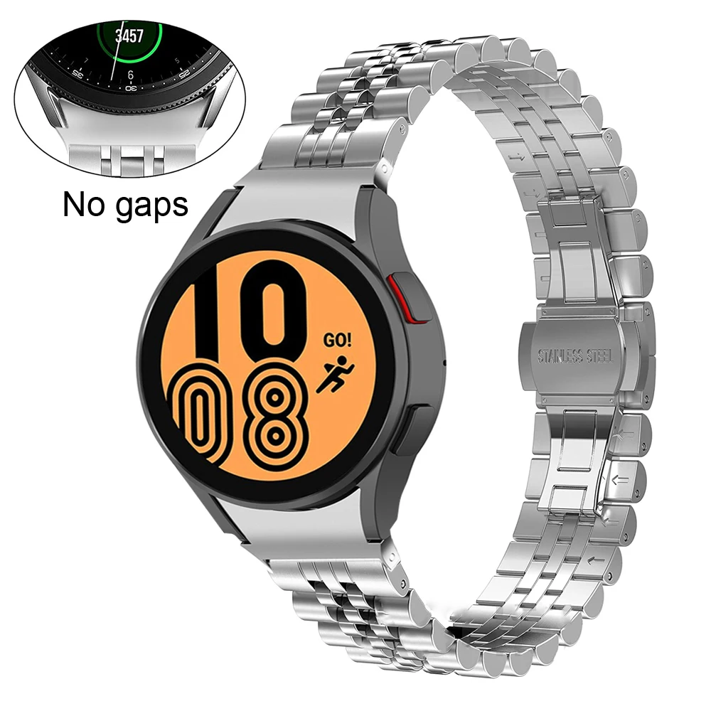 Ремешок без зазора для Samsung Galaxy Watch 4 Classic, браслет из нержавеющей стали для galaxy watch 4 44 мм 40 мм, 46 мм 42 мм
Ремешок без зазора для Samsung Galaxy Watch 4 Classic, браслет из нержавеющей стали для galaxy watch 4 44 мм 40 мм, 46 мм 42 мм