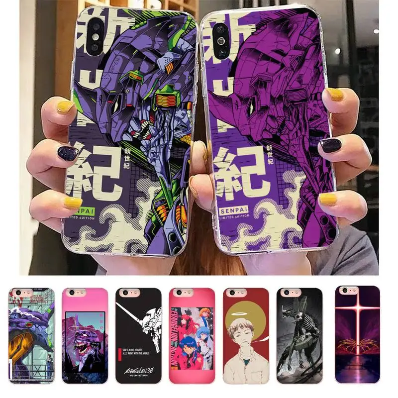 Yinuoda Anime Evangelion Asuka Ayanami Rei NERV Phone Case for iPhone 11 12 13 mini pro XS MAX 8 7 6 6S Plus X 5S SE 2020 XR
Yinuoda Anime Evangelion Asuka Ayanami Rei NERV Phone Case for iPhone 11 12 13 mini pro XS MAX 8 7 6 6S Plus X 5S SE 2020 XR