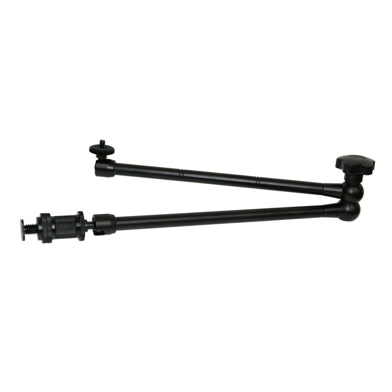 Retail 20Inch Adjustable Articulating Friction Magic Arm with Hot Shoe Mount for LED Light DSLR Rig LCD Monitor
Retail 20Inch Adjustable Articulating Friction Magic Arm with Hot Shoe Mount for LED Light DSLR Rig LCD Monitor