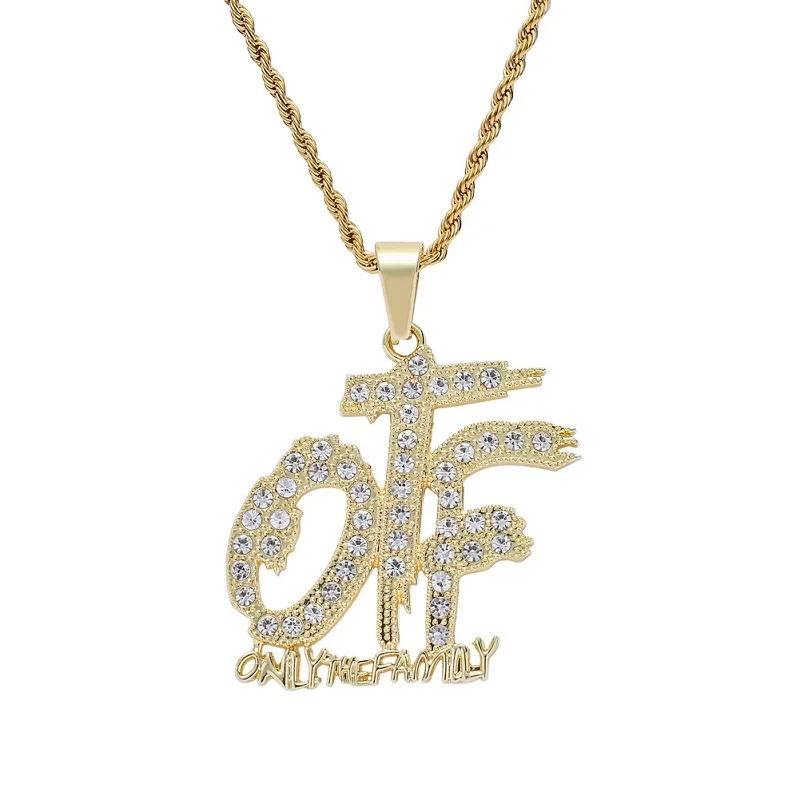 Hot Sale Hip-hop Punk Crystal Letter ONLYTHEFAMILY Pendant Necklace Jewelry Wholesale
Hot Sale Hip-hop Punk Crystal Letter ONLYTHEFAMILY Pendant Necklace Jewelry Wholesale