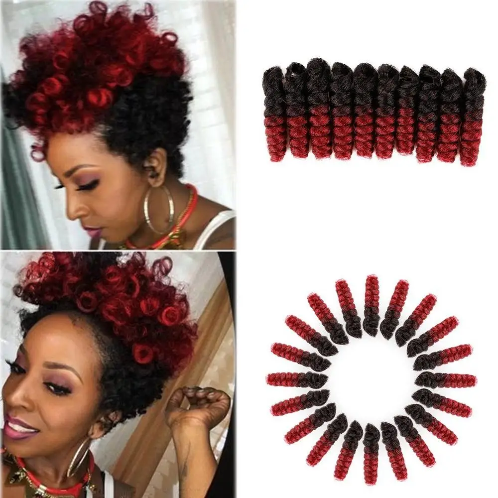 Easy Crochet Braids Synthetic Crochet Twisted Braiding Hair Kenzie Curl Hair 20Roots/Pack Ombre #27 Color 1 Pack Eunice Hair
Easy Crochet Braids Synthetic Crochet Twisted Braiding Hair Kenzie Curl Hair 20Roots/Pack Ombre #27 Color 1 Pack Eunice Hair