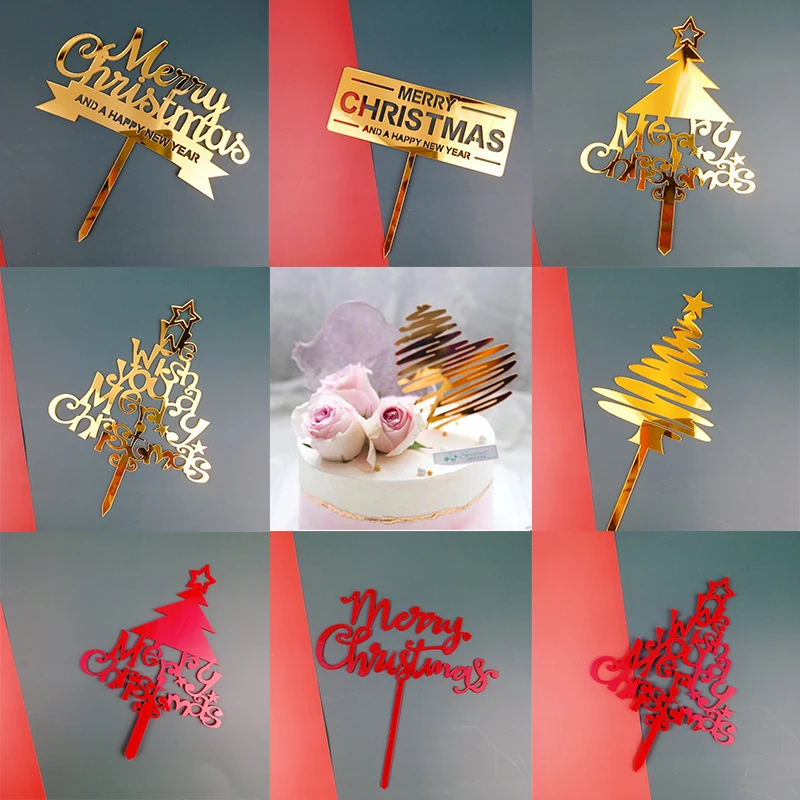 Christmas Style Acrylic Cake Insert Cartoon Christmas Tree Santa Claus Multicolor Plug-In Cute Cake Insert Decor Accessories
Christmas Style Acrylic Cake Insert Cartoon Christmas Tree Santa Claus Multicolor Plug-In Cute Cake Insert Decor Accessories