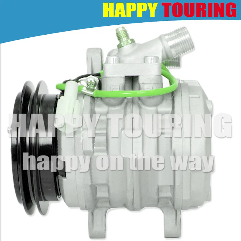 10P08E AC Compressor for Chervrolet Sprint L3 1.0L Tracker L4 1.6 471-0294 10048793 30006554 30006556 96052918 95200-67A20
10P08E AC Compressor for Chervrolet Sprint L3 1.0L Tracker L4 1.6 471-0294 10048793 30006554 30006556 96052918 95200-67A20
