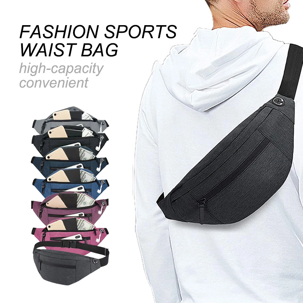 Bum Bag Waist Fitness Fanny Pack Unisex Waist Bag Headphone Jack+Zipper Pockets+Adjustable Belt For Outdoors Workout Running
Bum Bag Waist Fitness Fanny Pack Unisex Waist Bag Headphone Jack+Zipper Pockets+Adjustable Belt For Outdoors Workout Running
