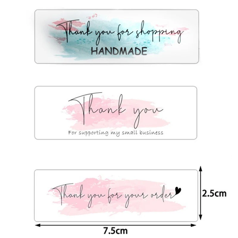 120 Pcs/Roll "thank You for Your Order" Sticker For Business Decoration Labels Decoration Labels Stationery Stickers
120 Pcs/Roll "thank You for Your Order" Sticker For Business Decoration Labels Decoration Labels Stationery Stickers