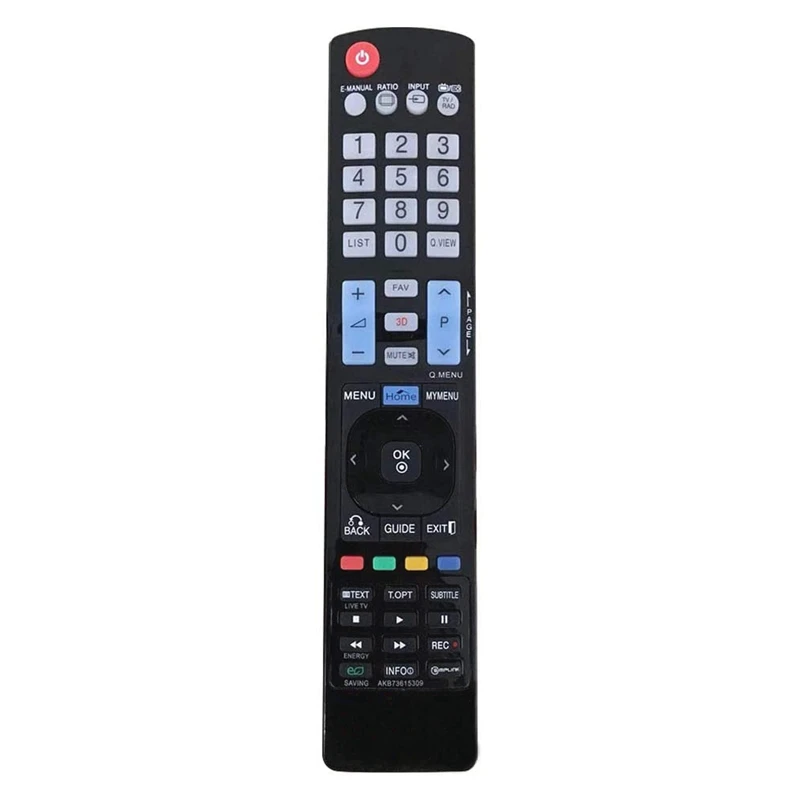 Пульт дистанционного управления для LG AKB73615309, пульт дистанционного управления для телевизора LG, совместим с LG LCD светодиодный HD TV Smart TV
Пульт дистанционного управления для LG AKB73615309, пульт дистанционного управления для телевизора LG, совместим с LG LCD светодиодный HD TV Smart TV