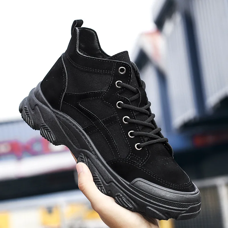 2020 Autumn New Boots Men's Boots Men's British Mid-top Fashion Locomotive Boots Thick-soled Hot Style Men's Shoes
2020 Autumn New Boots Men's Boots Men's British Mid-top Fashion Locomotive Boots Thick-soled Hot Style Men's Shoes