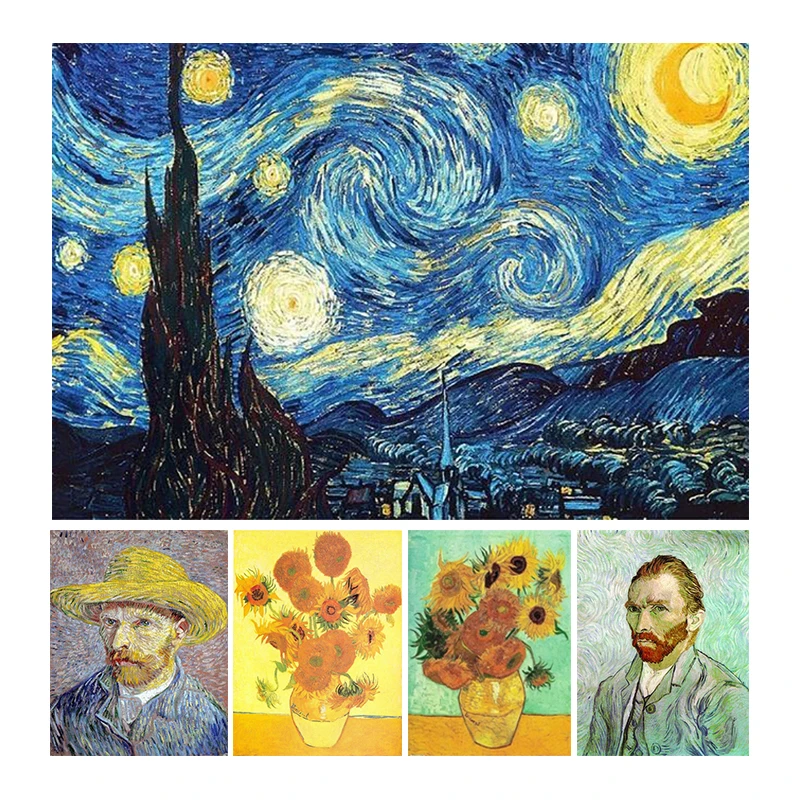 DUTEY 5D Diamond Painting Landscape Animals Van Gogh Cross Stitch Kit Full Drill Embroidery Mosaic Handmade Art Home Decoration
DUTEY 5D Diamond Painting Landscape Animals Van Gogh Cross Stitch Kit Full Drill Embroidery Mosaic Handmade Art Home Decoration