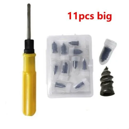 Motorcycle Vacuum Tire Repair Tubeless Tire Repair Rubber Nails+ Screwdriver S/L Car Wheels Tires Tubes Repair Kit
Motorcycle Vacuum Tire Repair Tubeless Tire Repair Rubber Nails+ Screwdriver S/L Car Wheels Tires Tubes Repair Kit