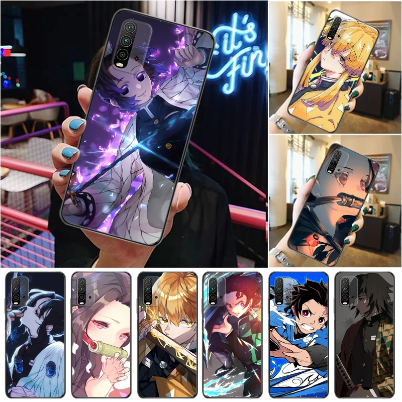 Demon Slayer Kamado Nezuko Kamado Tanjirou Kimetsu No Yaiba Agatsuma Zenitsu Phone Case For Xiaomi Redmi 9 9T 9A Pro Coque
Demon Slayer Kamado Nezuko Kamado Tanjirou Kimetsu No Yaiba Agatsuma Zenitsu Phone Case For Xiaomi Redmi 9 9T 9A Pro Coque