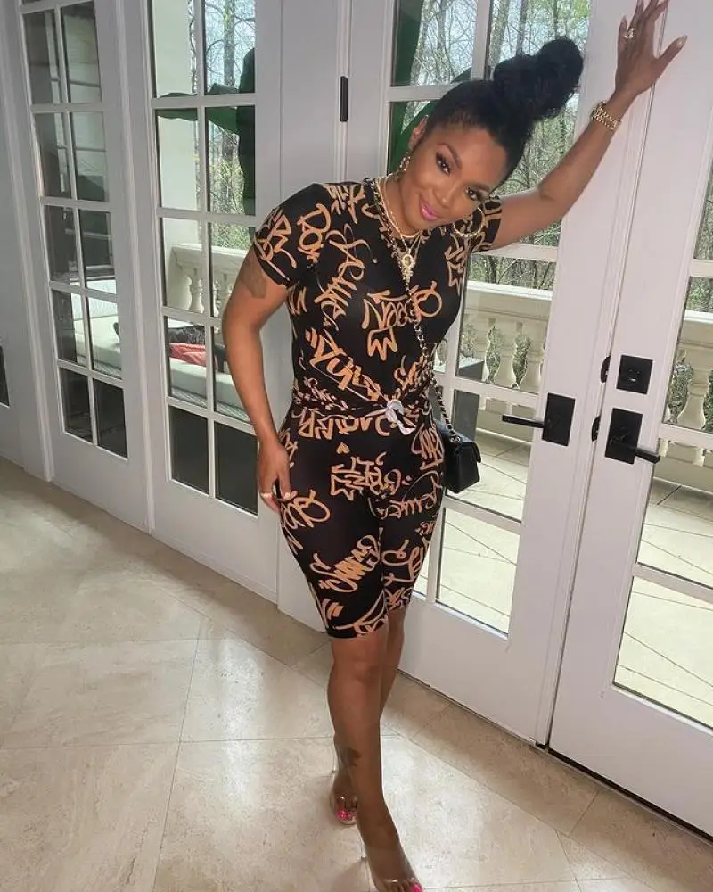 2021 New Women's Summer Fashion Printed Casual Short-Sleeved Shorts Two-Piece Suit 
2021 New Women's Summer Fashion Printed Casual Short-Sleeved Shorts Two-Piece Suit