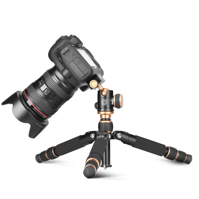Portable Desktop Mini Tripod with Ball Head Quick Release Plate for SLR DSLR Digital Camera Smartphone Video Camcorder
Portable Desktop Mini Tripod with Ball Head Quick Release Plate for SLR DSLR Digital Camera Smartphone Video Camcorder