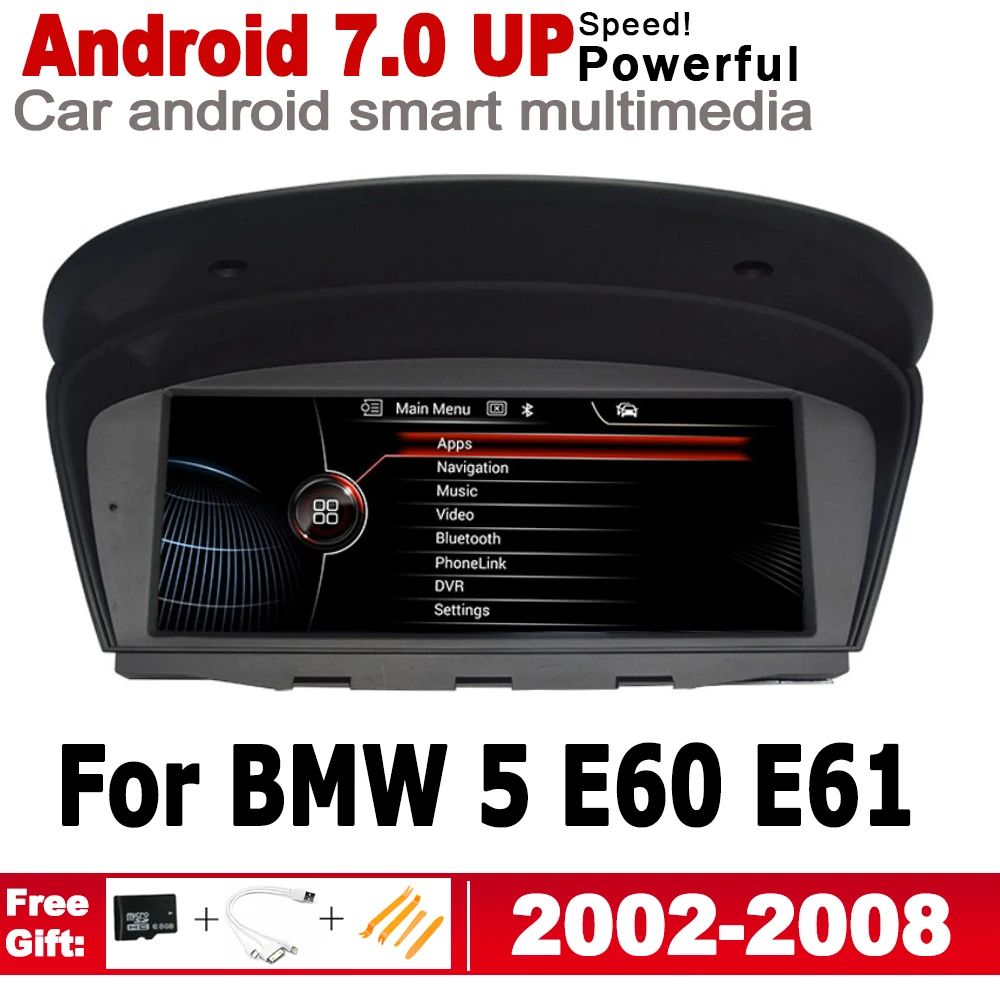2 Din Автомобильный мультимедийный плеер для BMW 5 серии E39 1995 ~ 2003 радиоприемник Android