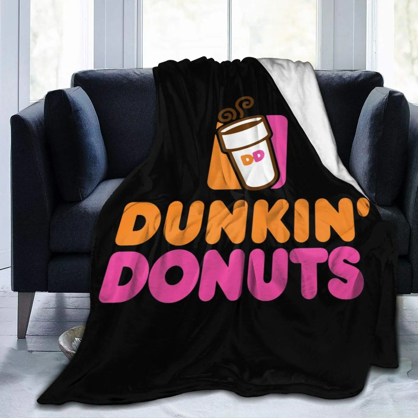 Фланелевое Флисовое одеяло Dunkin в виде пончиков с 3D-принтом, двустороннее супермягкое теплое удобное гладкое одеяло на осень и зиму
Фланелевое Флисовое одеяло Dunkin в виде пончиков с 3D-принтом, двустороннее супермягкое теплое удобное гладкое одеяло на осень и зиму