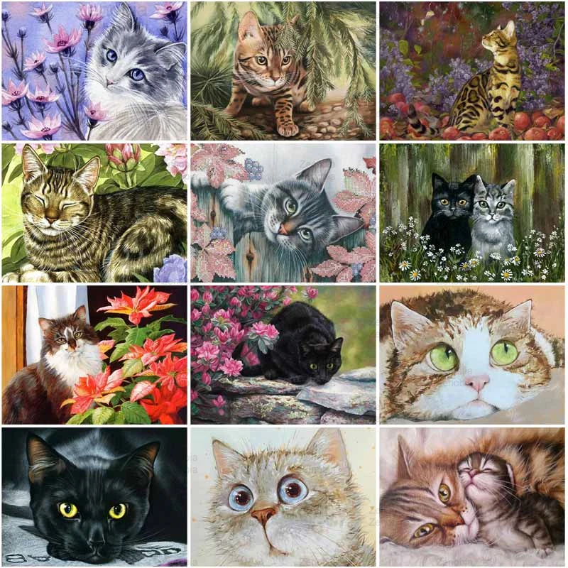 Abstract Cat Flower Diamond Painting 5D Diy Cross Stitch Full Drill Embroidery Mosaic Handmade Art Home Decoration Creative Gift
Abstract Cat Flower Diamond Painting 5D Diy Cross Stitch Full Drill Embroidery Mosaic Handmade Art Home Decoration Creative Gift