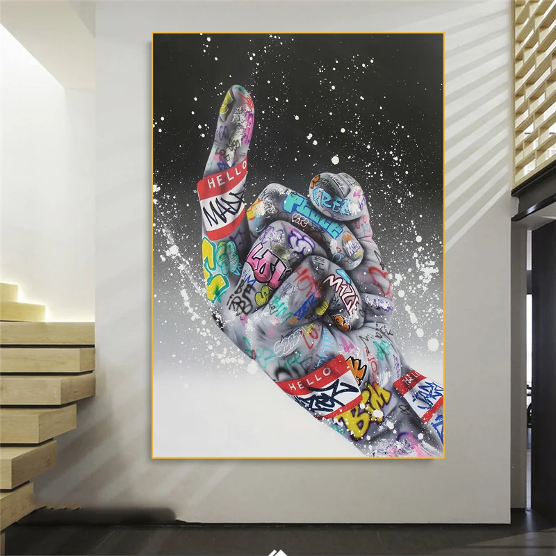 Graffiti Art Gamepad Canvas Art Posters and Print Abstract Game Handle Canvas Paintings on The Wall for Kid's Room Decor Picture
Graffiti Art Gamepad Canvas Art Posters and Print Abstract Game Handle Canvas Paintings on The Wall for Kid's Room Decor Picture