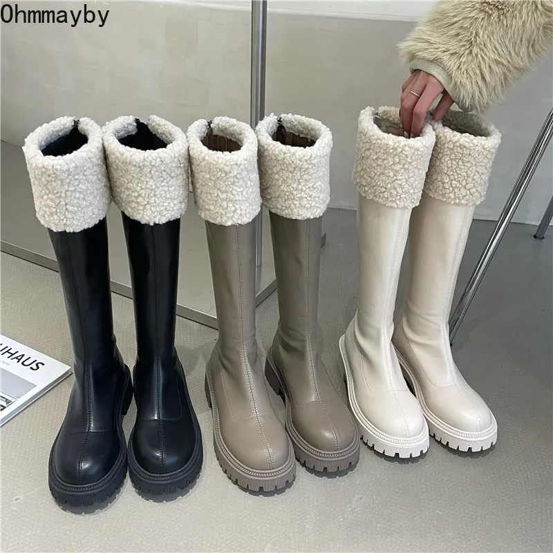 2021 Winter Fur Knee High Boots Woman Zipper Thing High Bootties Ladies Zippers Long Boots Female Fashion Non Slip Shoes
2021 Winter Fur Knee High Boots Woman Zipper Thing High Bootties Ladies Zippers Long Boots Female Fashion Non Slip Shoes