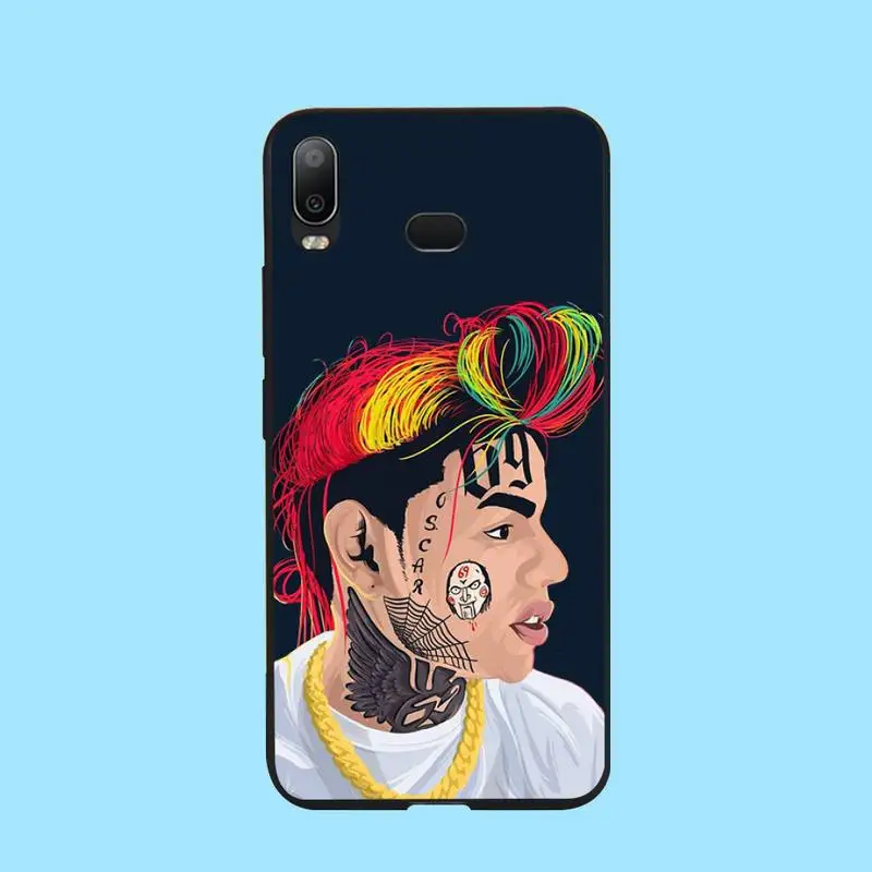 PENGHUWAN Tekashi69 6ix9ine Tekashi 69 Phone Case For Samsung A10 A20 A30 A40 A50 A70 A71 A51 A6 A8 2018 | Мобильные телефоны и