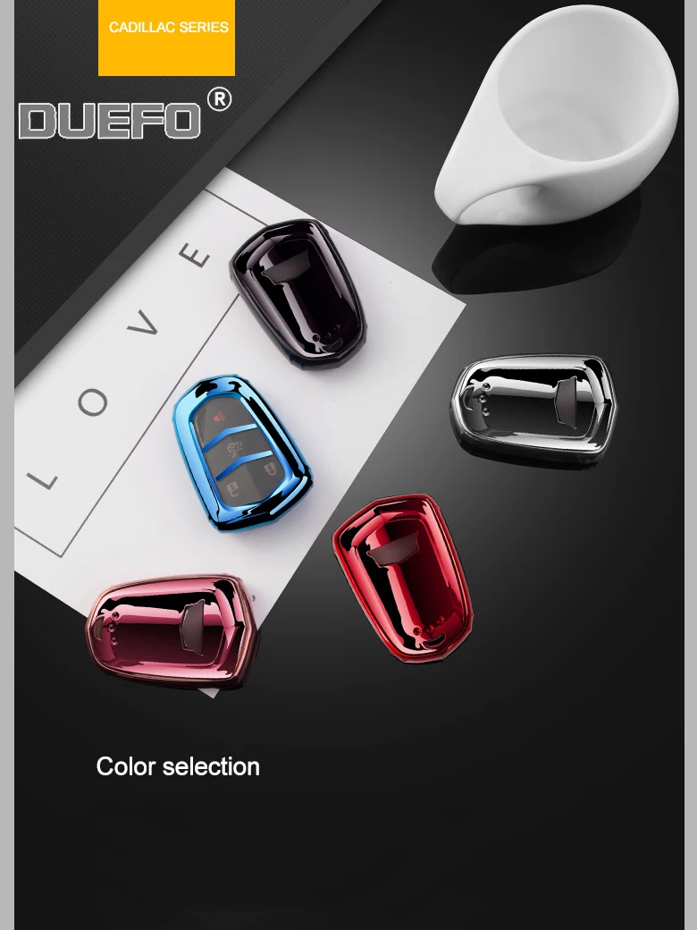 TPU Car Auto Remote Key Case Cover Shell for Cadillac CTS XTS ATS ATS-L XLS SRX Car Key Chain Ring Accessories
TPU Car Auto Remote Key Case Cover Shell for Cadillac CTS XTS ATS ATS-L XLS SRX Car Key Chain Ring Accessories