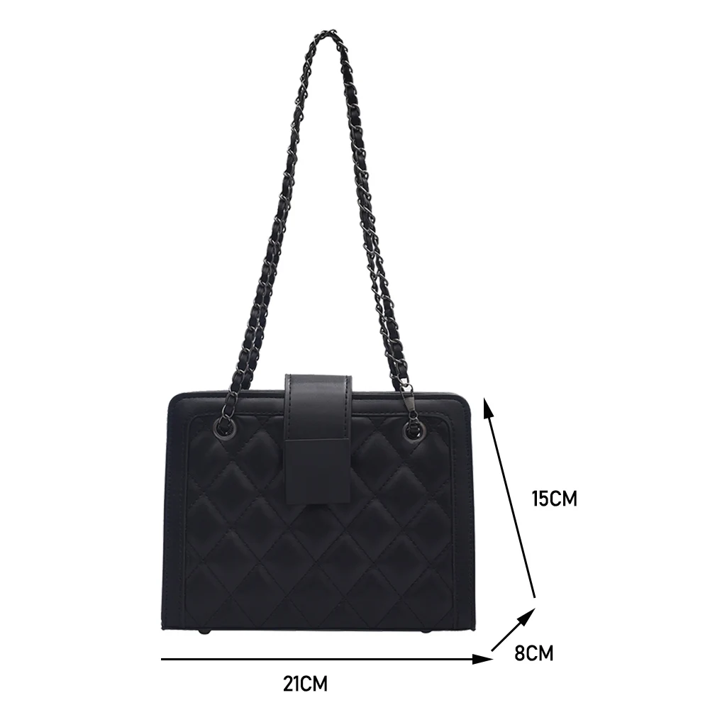 Fashion Exquisite Shopping Bag Simple Women PU Street Tote Solid Lattice Pattern Clutch Shoulder Crossbody Bags
Fashion Exquisite Shopping Bag Simple Women PU Street Tote Solid Lattice Pattern Clutch Shoulder Crossbody Bags
