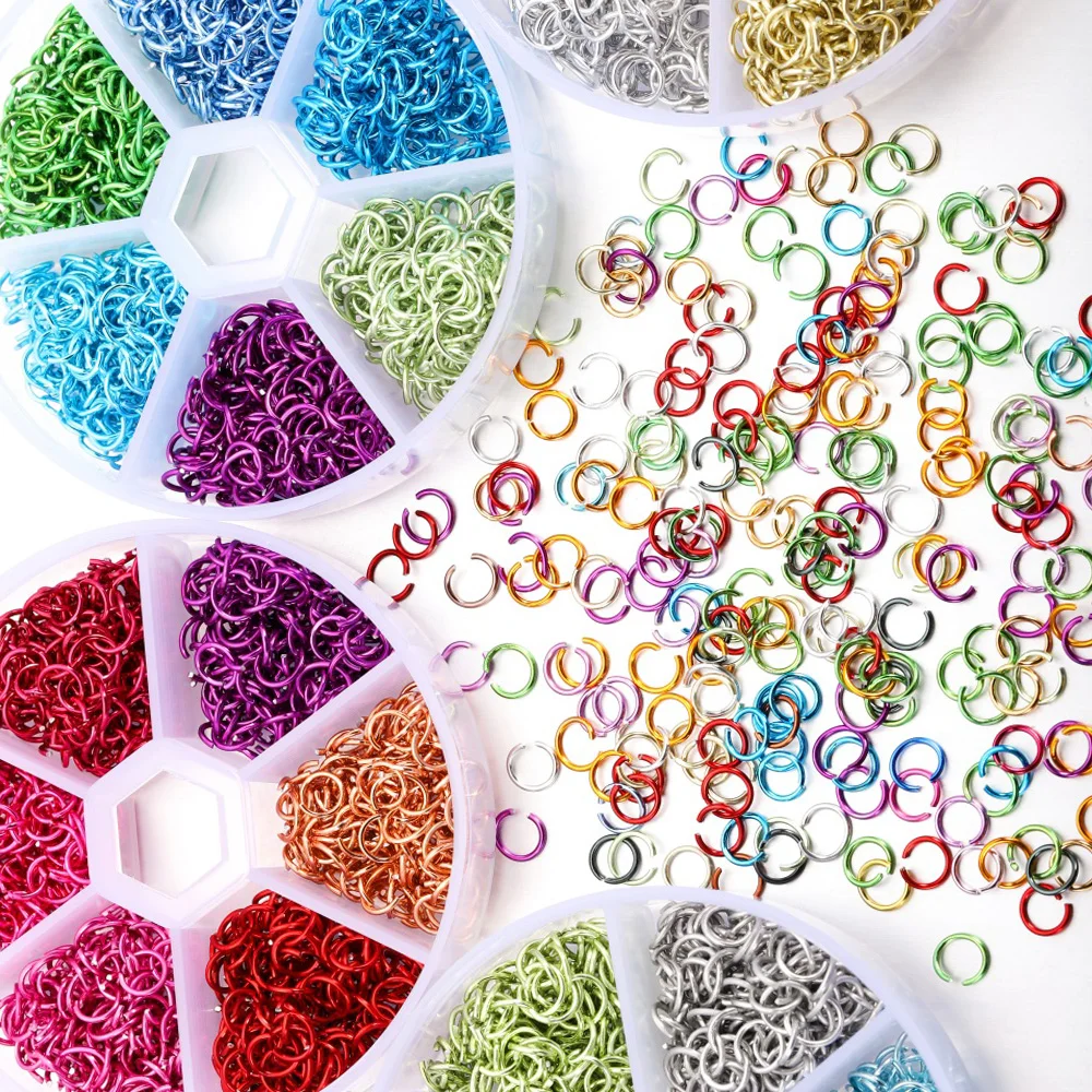 1 Set Colorful Open Single Loop Ring Split Jump Rings Connector for DIY Necklace Bracelet Earring Jewelry Making Accessories
1 Set Colorful Open Single Loop Ring Split Jump Rings Connector for DIY Necklace Bracelet Earring Jewelry Making Accessories