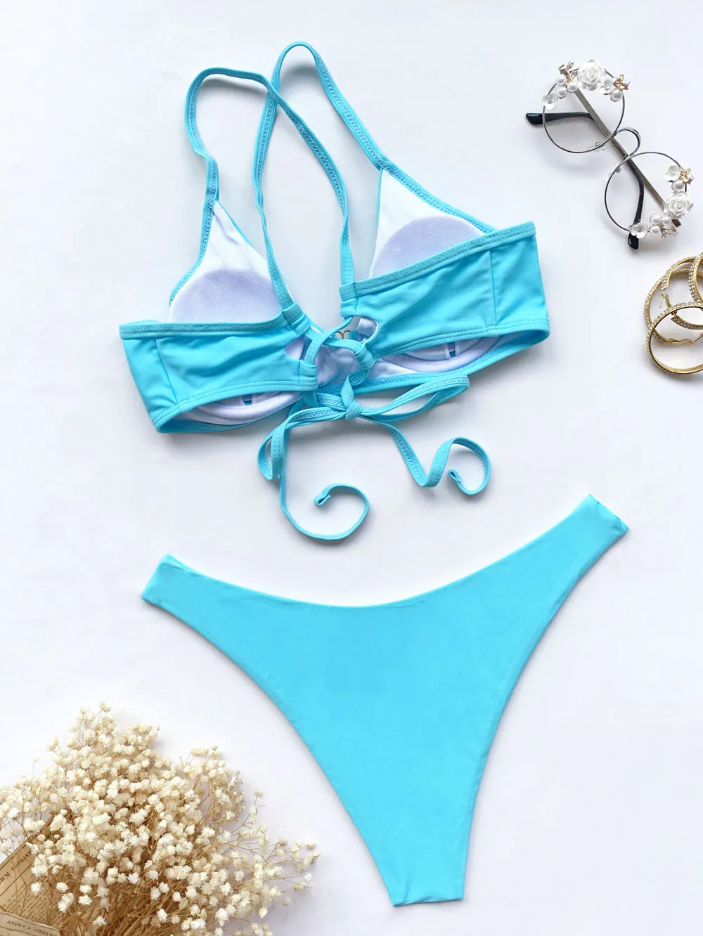 New High Cut Bikini Push Up Swimsuit Female Swimwear Women Two-pieces Bikini set With Bra Cup Bather Bathing Suit Swim Lady
New High Cut Bikini Push Up Swimsuit Female Swimwear Women Two-pieces Bikini set With Bra Cup Bather Bathing Suit Swim Lady