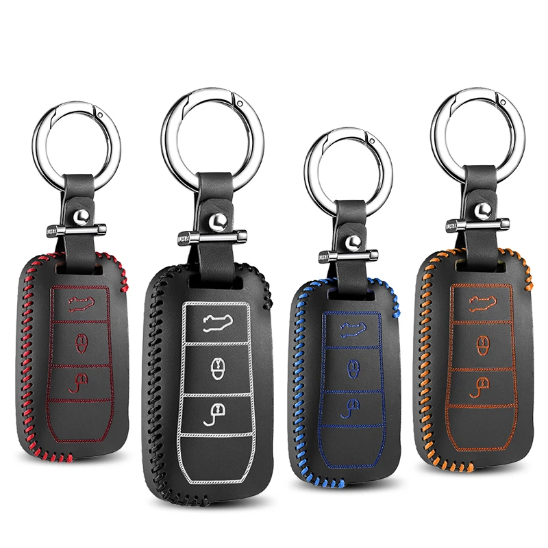 Чехол для автомобильного ключа чехол porsche cayenne 2003 2004 2005 2006 2009 2010 2007 2008 из