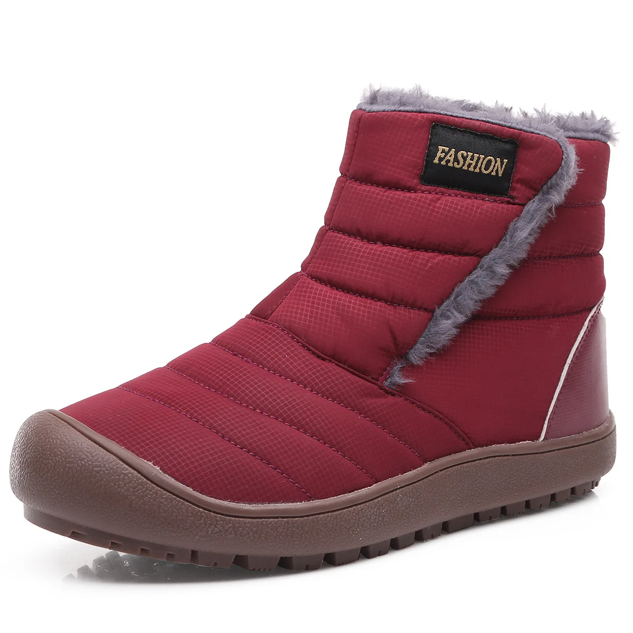 Men Winter Waterproof Snow Boots Couple Warm Fur Plush Ankle Boots Unisex Wear-Resistant Boots Men Winter Shoes Big Size 36-46
Men Winter Waterproof Snow Boots Couple Warm Fur Plush Ankle Boots Unisex Wear-Resistant Boots Men Winter Shoes Big Size 36-46