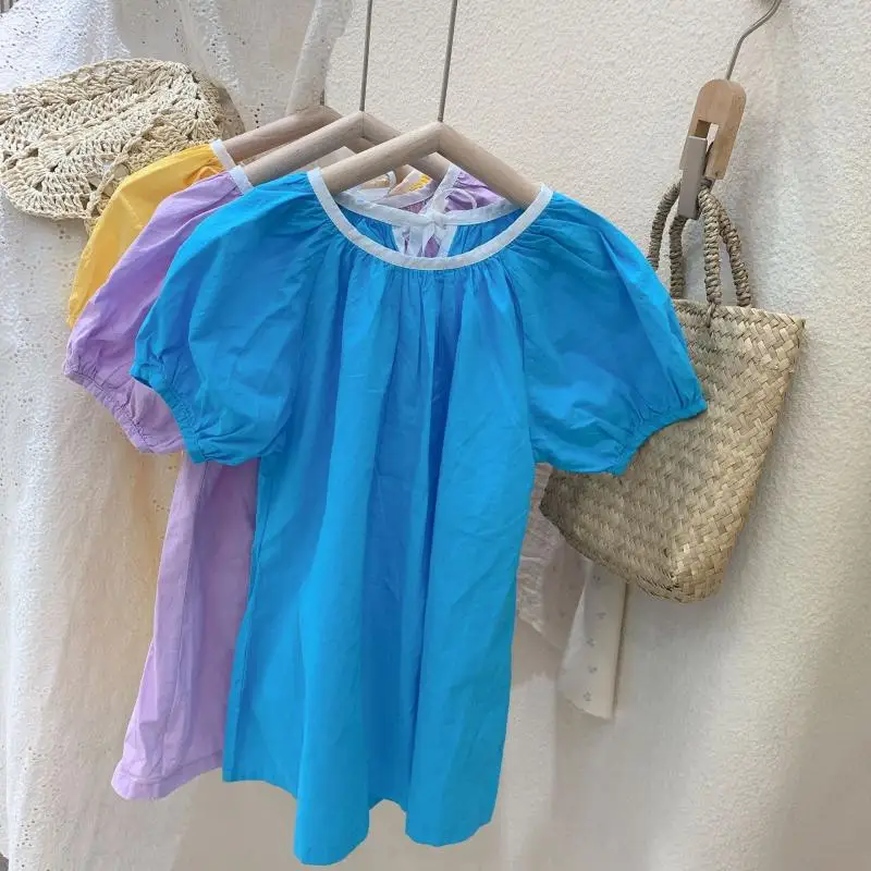 2021 Children Summer Dresses for Girls Muslin Clothes Korean Kids Short Sleeve One-Piece Girls Cotton Dress Baby Party Clothing
2021 Children Summer Dresses for Girls Muslin Clothes Korean Kids Short Sleeve One-Piece Girls Cotton Dress Baby Party Clothing
