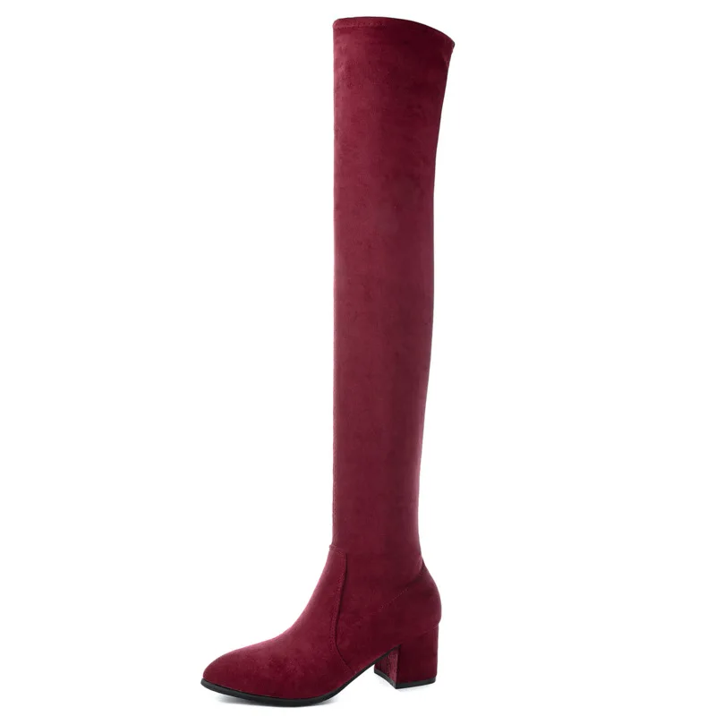 women's of shoes in autumn new of 2021, comfortable Fashion trend and solid color long over knee sleeve boots for
women's of shoes in autumn new of 2021, comfortable Fashion trend and solid color long over knee sleeve boots for