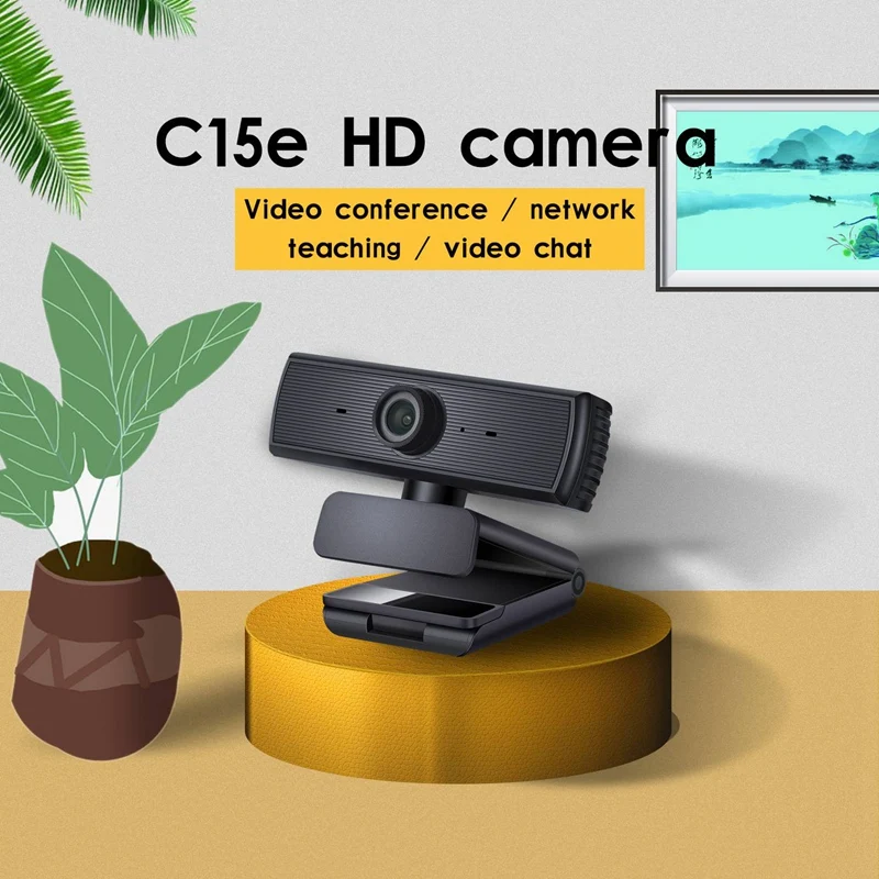 C15E Webcam, 1080P High-Definition Built-in Digital Microphone, Manual Focus Camera for Video Conferencing, Video Chat
C15E Webcam, 1080P High-Definition Built-in Digital Microphone, Manual Focus Camera for Video Conferencing, Video Chat