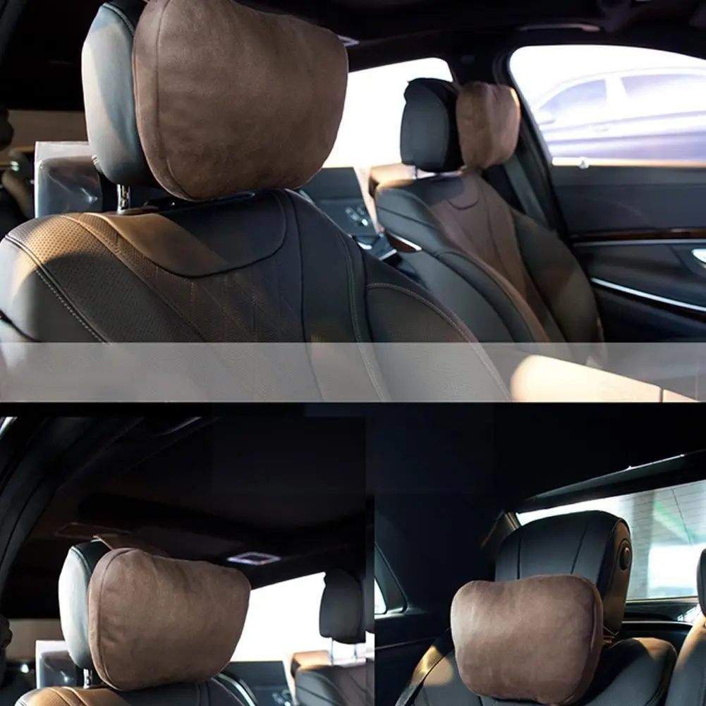 Car Headrest Soft Pillow Suede Fabric Comfortable Neck Pillow Seat Cushions Support For Universal Cushion Headrest Car Neck J2H4
Car Headrest Soft Pillow Suede Fabric Comfortable Neck Pillow Seat Cushions Support For Universal Cushion Headrest Car Neck J2H4