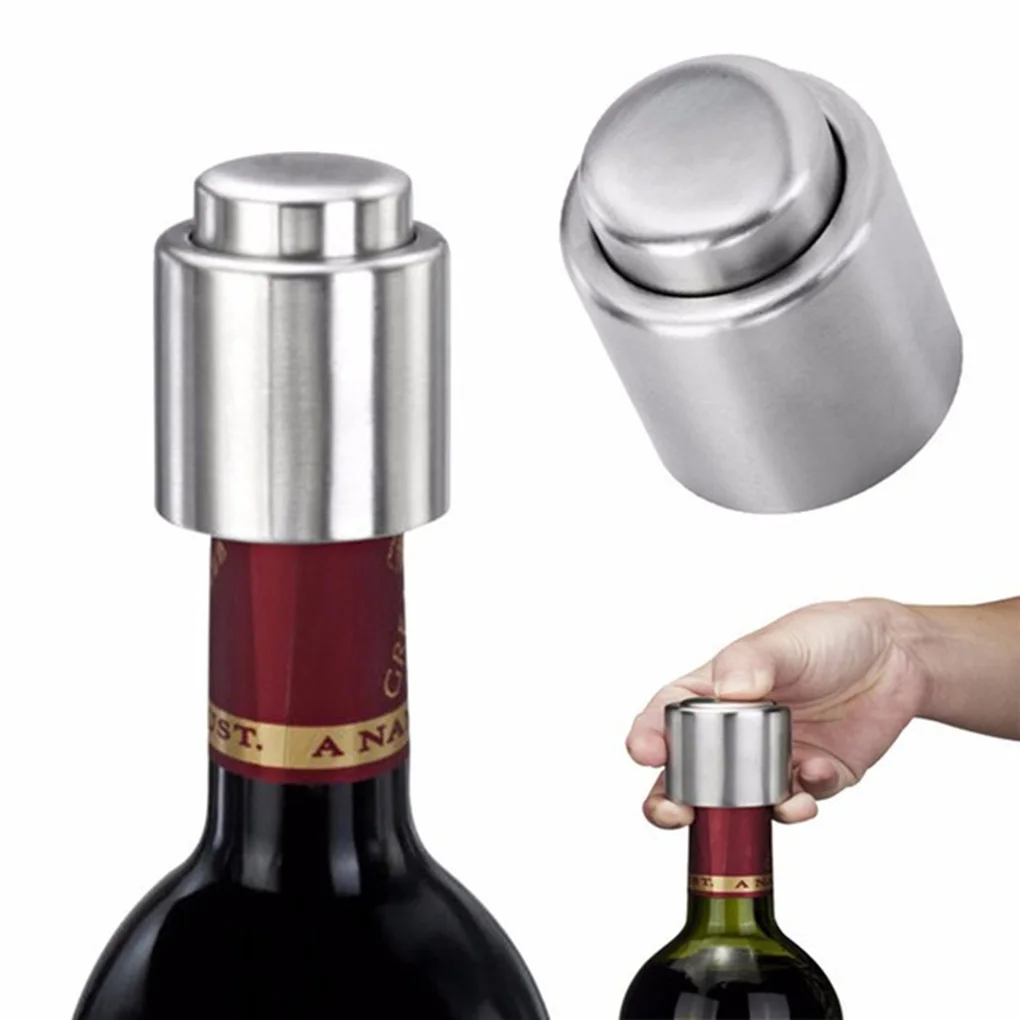 Вакуумная пробка для бутылки вина из нержавеющей стали герметичная крышка