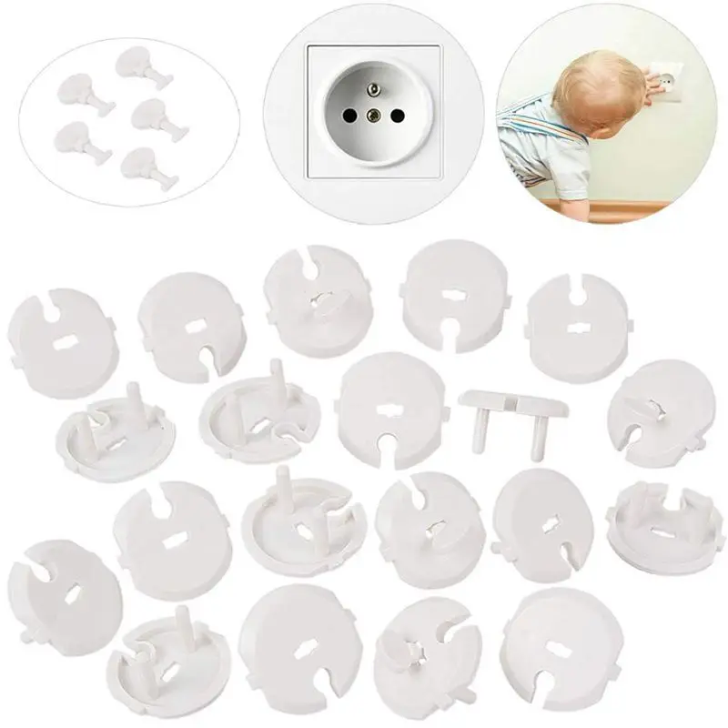 30 Pcs (25 Caches + 5 Keys) Caches Sockets For Child Safety Current With Caches Sockets With Rotating Mechanism 
30 Pcs (25 Caches + 5 Keys) Caches Sockets For Child Safety Current With Caches Sockets With Rotating Mechanism