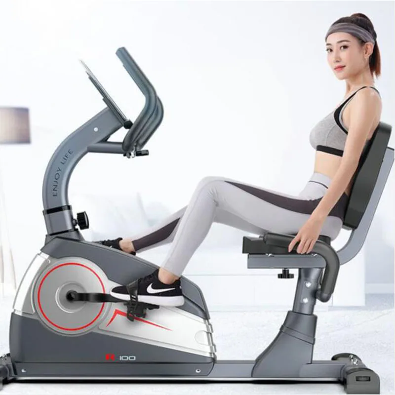 Recumbent exercise bike household magnetic control spinning bike indoor equipment for all ages and bicycles
Recumbent exercise bike household magnetic control spinning bike indoor equipment for all ages and bicycles