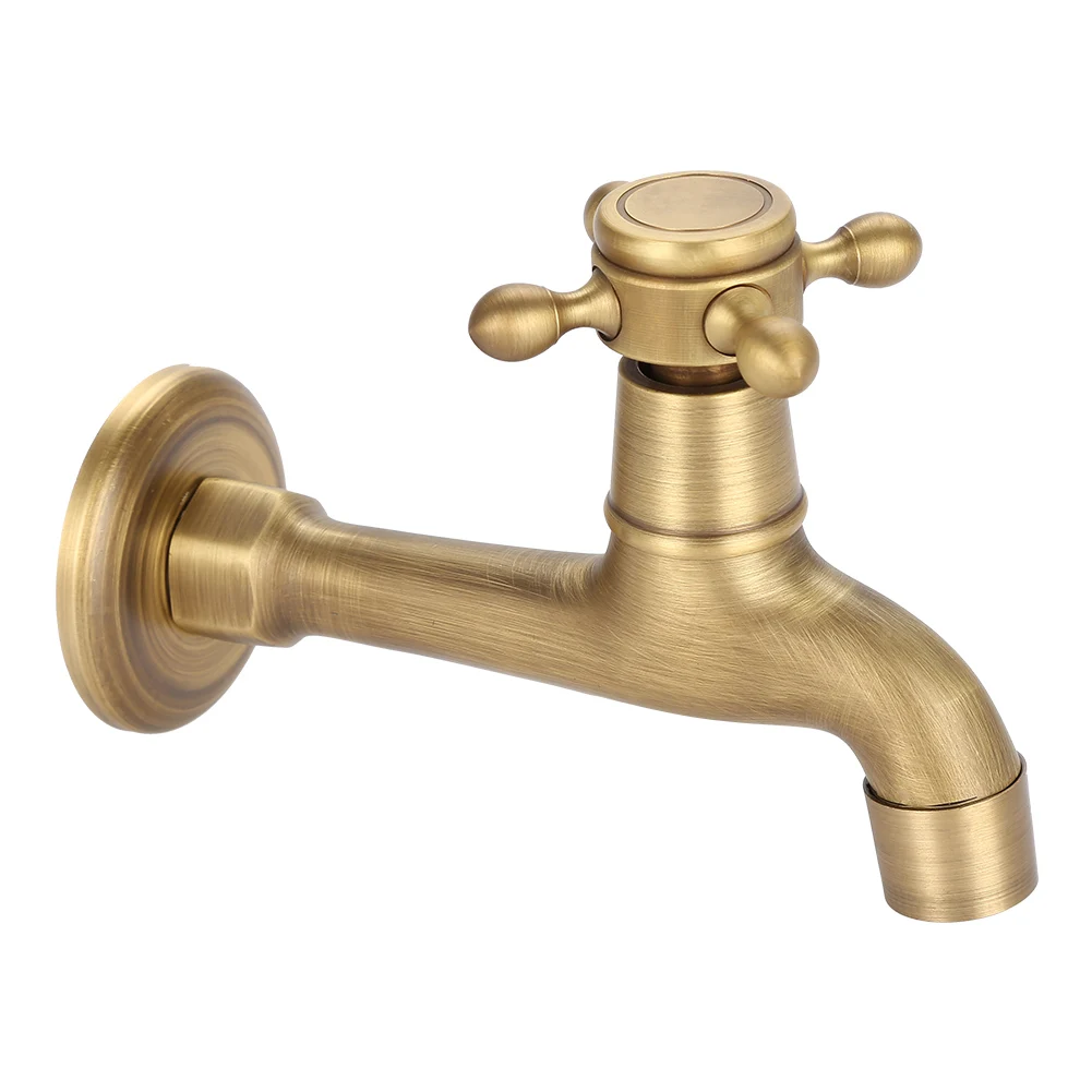 G1/2 Single Hole Single Handle Wall Mounted Solid Brass Faucet Laundry Sink Cold Water Tap For Kitchen Sink Mop Pool
G1/2 Single Hole Single Handle Wall Mounted Solid Brass Faucet Laundry Sink Cold Water Tap For Kitchen Sink Mop Pool