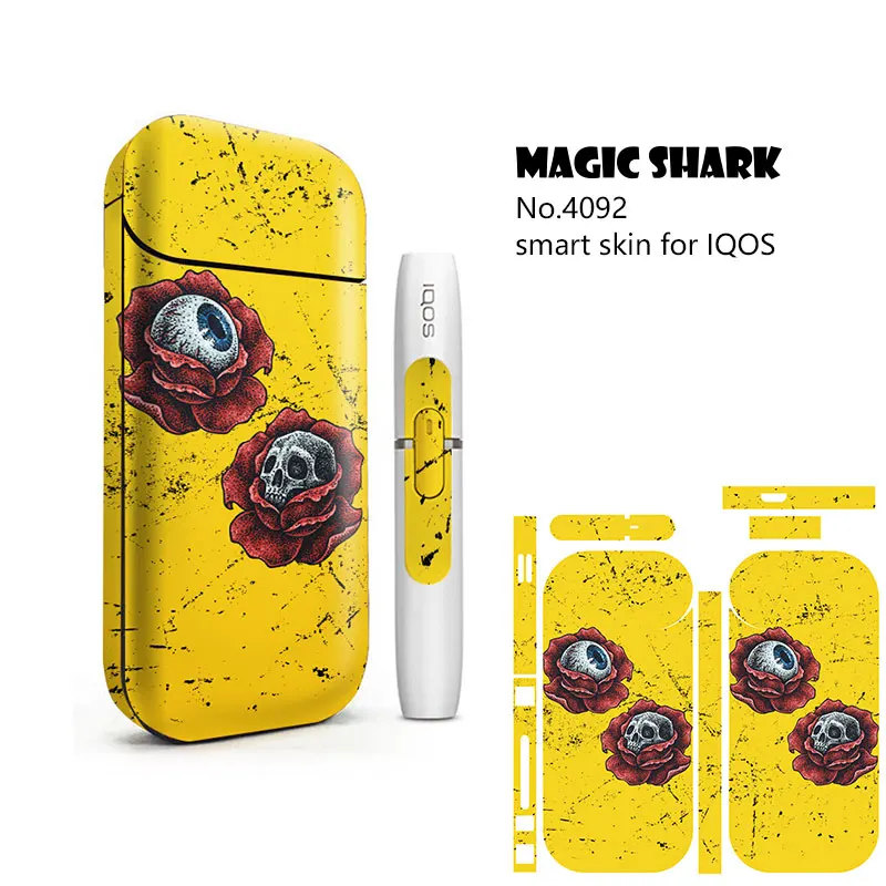 Magic Shark Hot Sale Skull Blood Berry Gentlemen Tiger Print Stereo Case Film Cover Sticker for IQOS 2.4 Plus 2.4p
Magic Shark Hot Sale Skull Blood Berry Gentlemen Tiger Print Stereo Case Film Cover Sticker for IQOS 2.4 Plus 2.4p