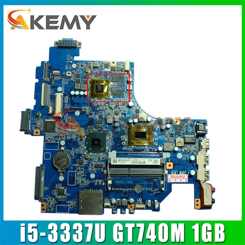 FOR SONY VIAO SVF152 SVF152A SVF152A29M Laptop motherboard A1945016A DA0HK9MB6D0 With i5-3337U GT740M 1GB GPU 100% Fully Tested 
FOR SONY VIAO SVF152 SVF152A SVF152A29M Laptop motherboard A1945016A DA0HK9MB6D0 With i5-3337U GT740M 1GB GPU 100% Fully Tested