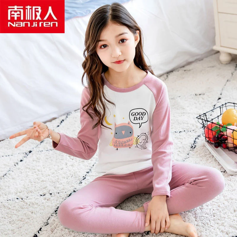 NANJIREN Kids Warm Pajamas Girls Cotton Sweet Print Sleepwear Nightshirt Set Baby Clothes Pajama Sets Boys Children's Pajamas
NANJIREN Kids Warm Pajamas Girls Cotton Sweet Print Sleepwear Nightshirt Set Baby Clothes Pajama Sets Boys Children's Pajamas